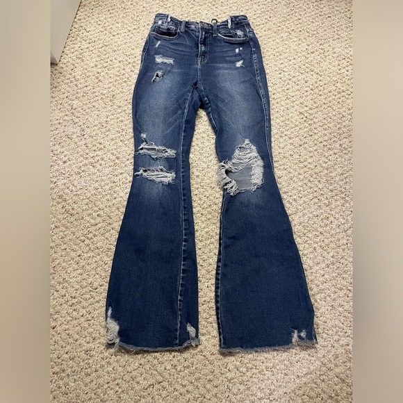 Flying Monkey Flare Jeans - Picture 1 of 5